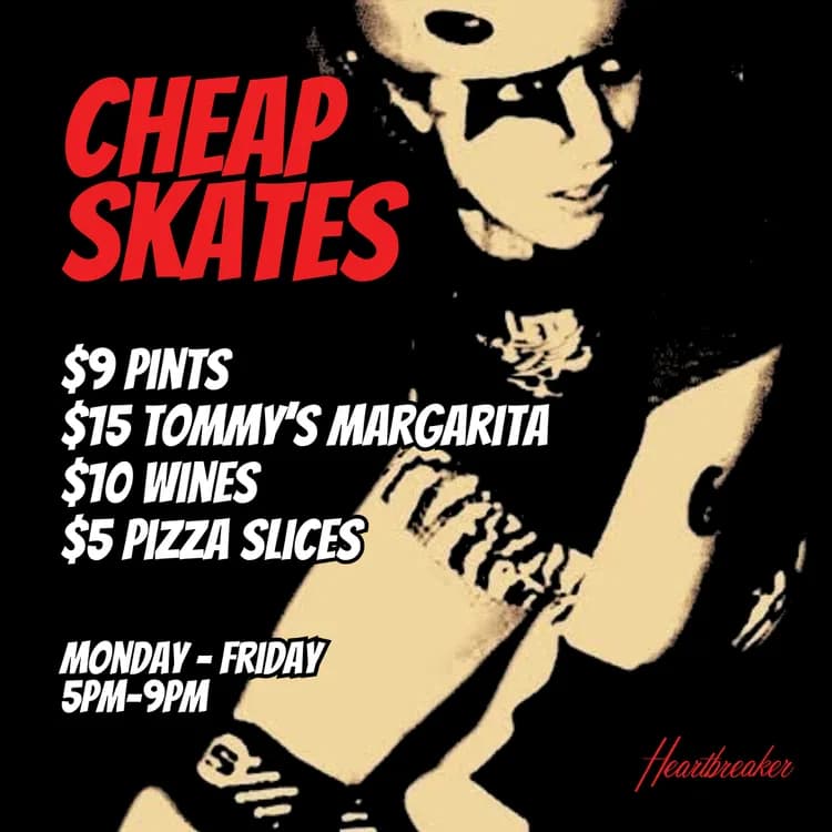 Cheap Skates | Happy Hour Drinks & Specials