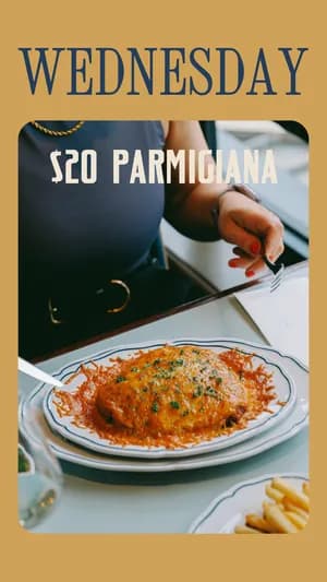 $20 Parma | Happy Hour Drinks & Specials