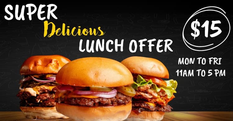 Super Delicious Lunch Special | Happy Hour Drinks & Specials