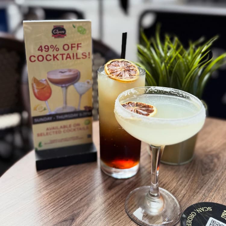 49% OFF Cocktails | Happy Hour Drinks & Specials
