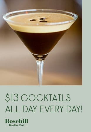 $13 Cocktails | Happy Hour Drinks & Specials