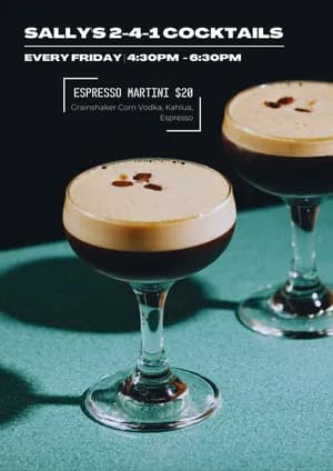 2-4-1 Cocktails | Happy Hour Drinks & Specials