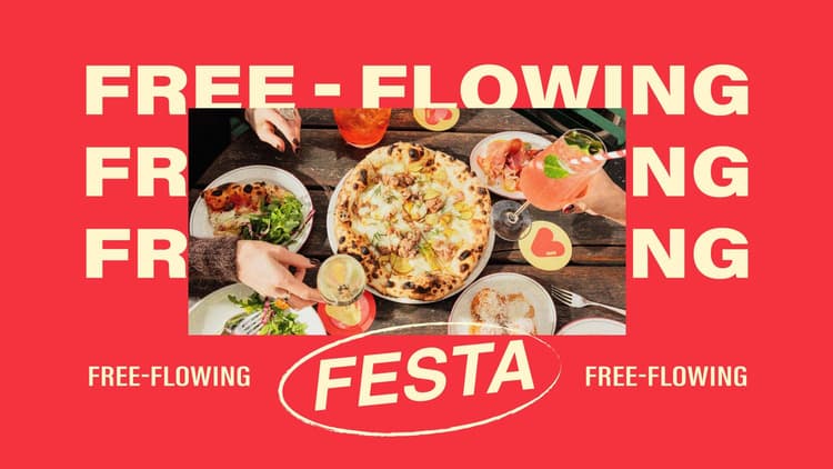$66 Free Flowing Festa | Happy Hour Drinks & Specials