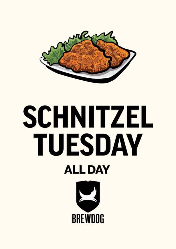 Schnitzel Tuesday | Happy Hour Drinks & Specials