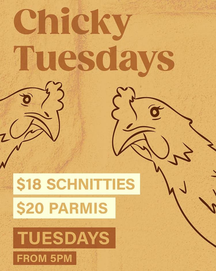 Chicky Tuesdays | Happy Hour Drinks & Specials