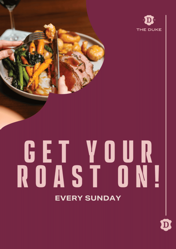 $40 Sunday Roast | Happy Hour Drinks & Specials