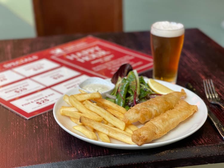 Friday $25 Fish & Chips & Pot | Happy Hour Drinks & Specials