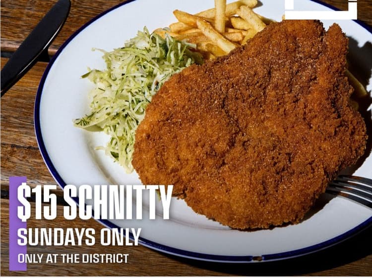 Schnitzels Sundays | Happy Hour Drinks & Specials