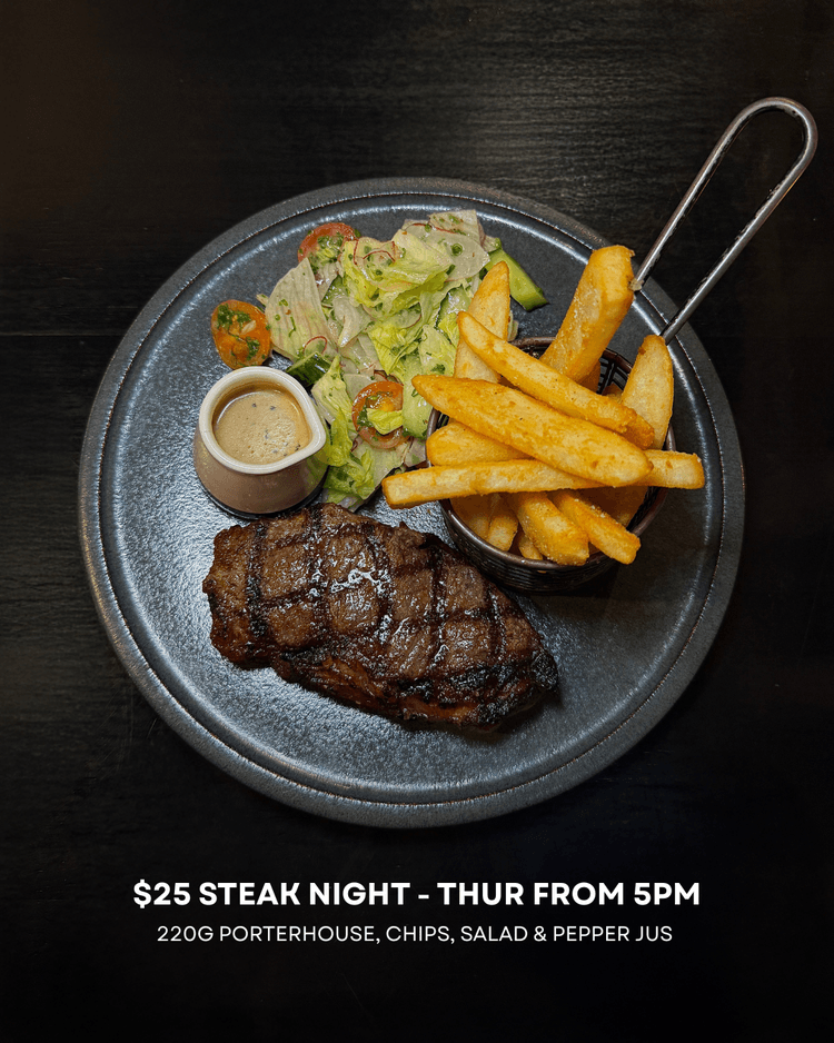Steak Night | Happy Hour Drinks & Specials