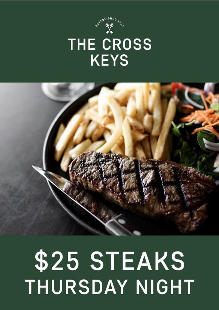Steak Night Thursdays | Happy Hour Drinks & Specials