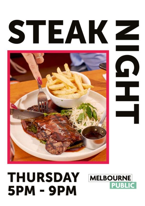 Steak Night | Happy Hour Drinks & Specials