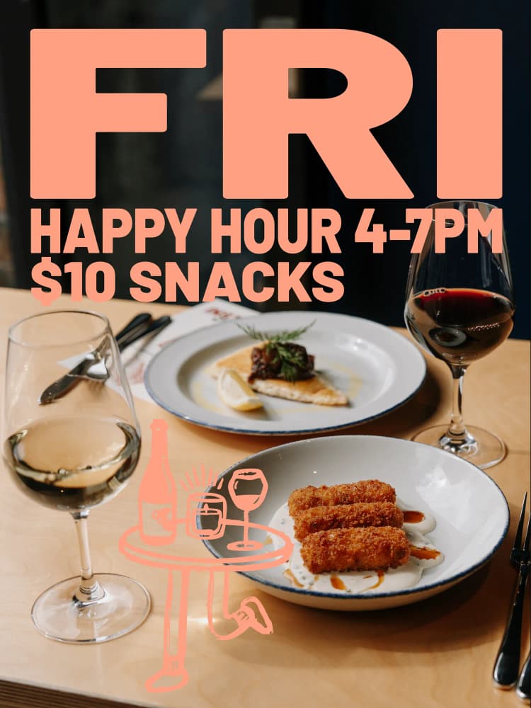 Happy Hour + Nibbles | Happy Hour Drinks & Specials