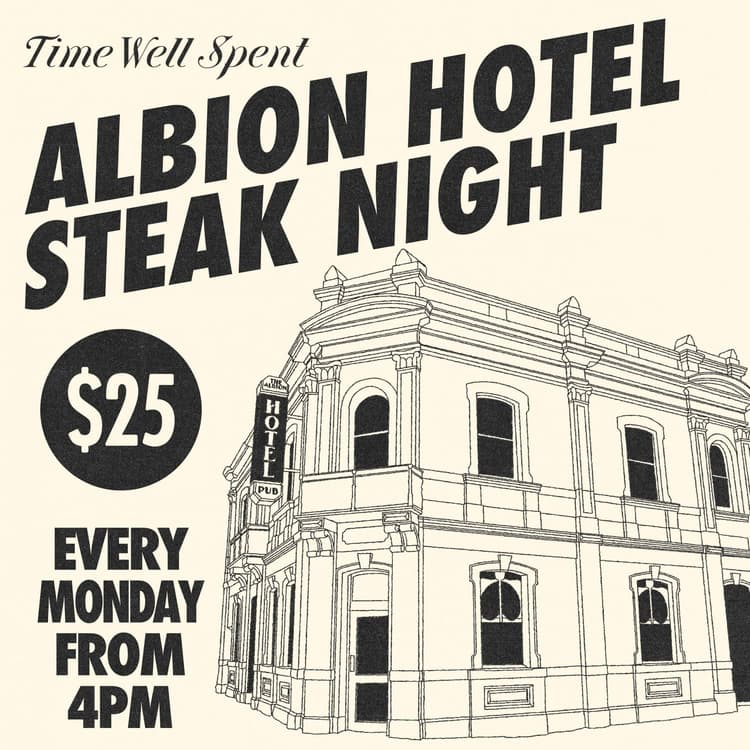 $25 Steak Night | Happy Hour Drinks & Specials