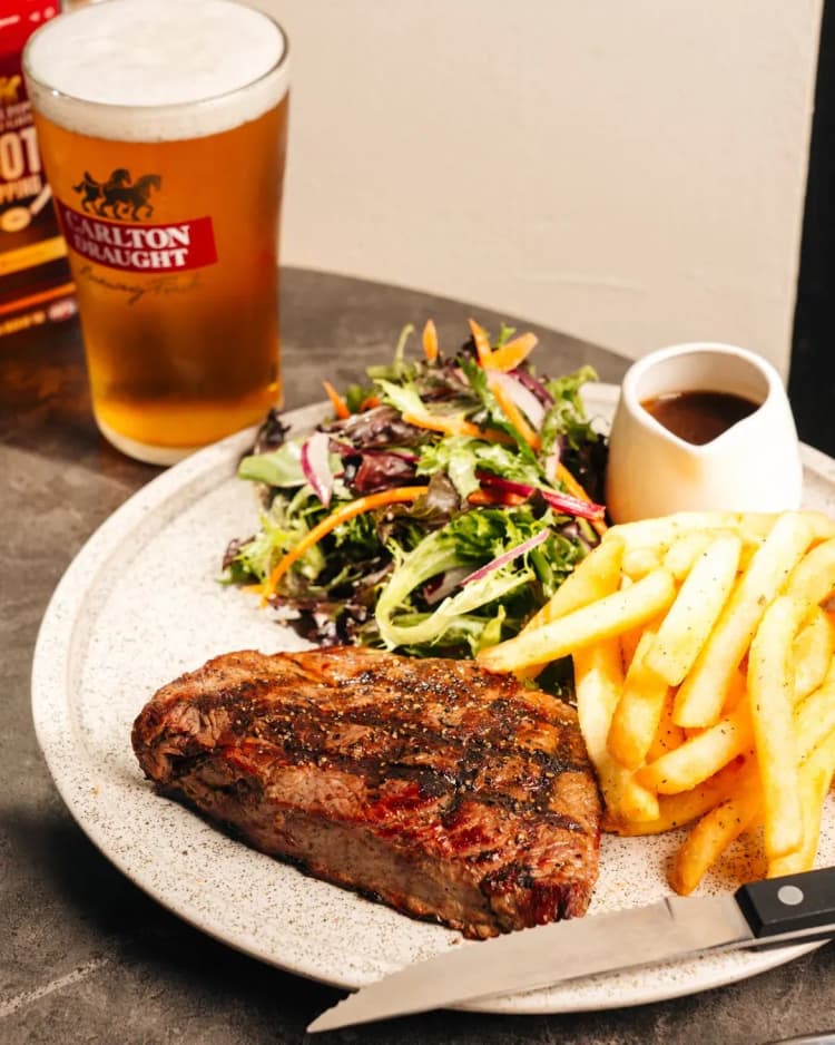 $24 Rump Steak Night | Happy Hour Drinks & Specials