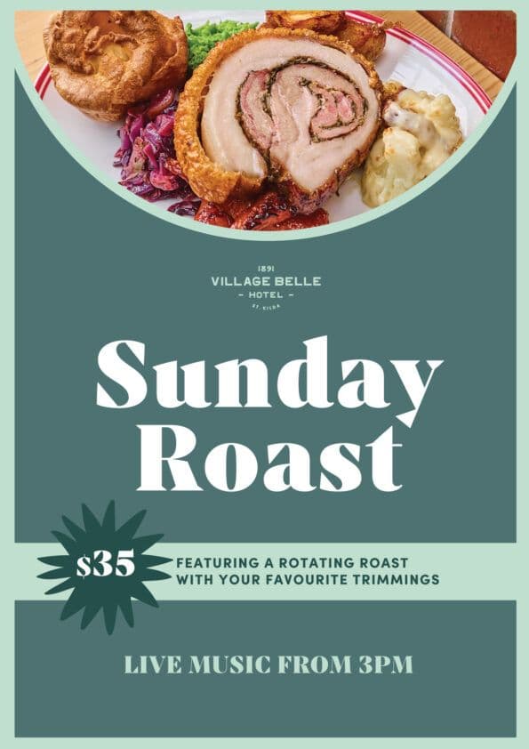 Sunday Roast | Happy Hour Drinks & Specials