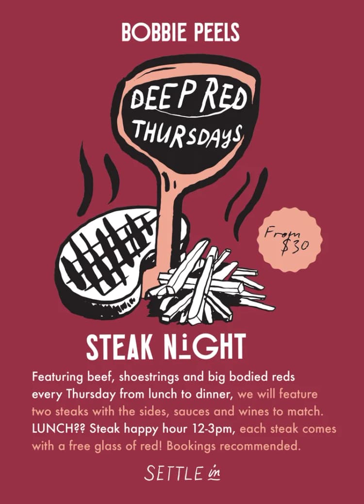 Steak Thursdays | Happy Hour Drinks & Specials
