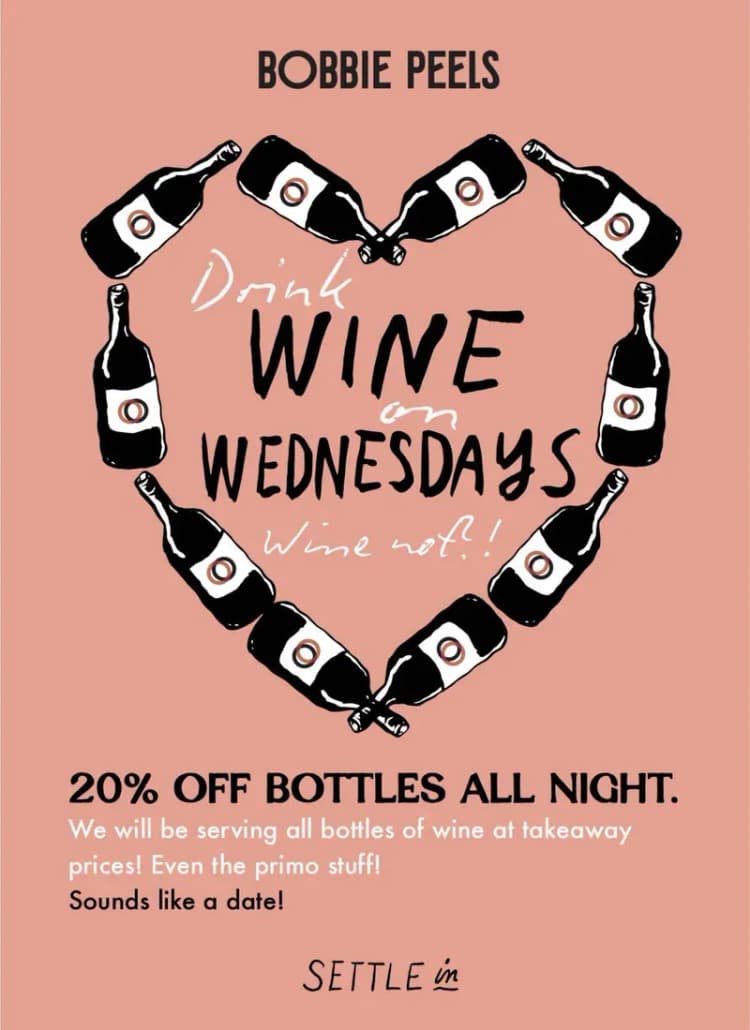 Wine Wednesdays | Happy Hour Drinks & Specials