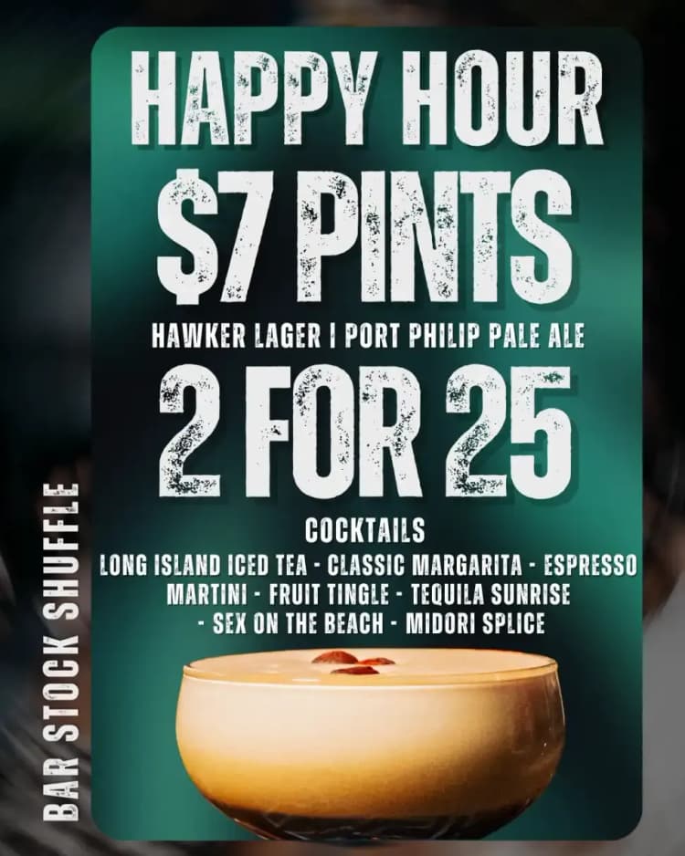 Happy Hour | Happy Hour Drinks & Specials
