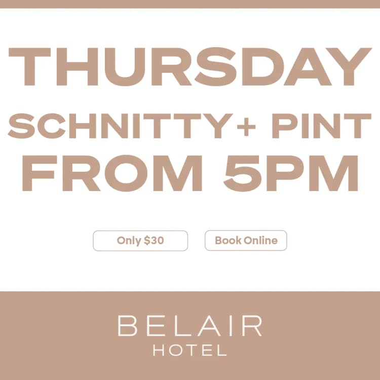 $30 Schnitzel & Pint | Happy Hour Drinks & Specials