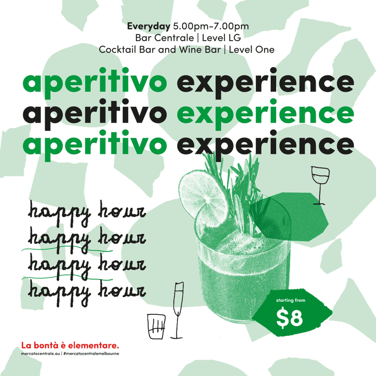 Aperitivo Experience | Happy Hour Drinks & Specials