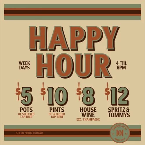 Happy Hour | Happy Hour Drinks & Specials