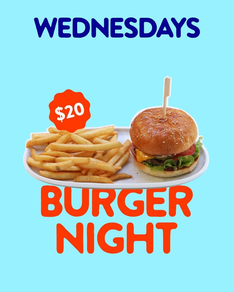 Wednesdays Burger Night & Themed Trivia | Happy Hour Drinks & Specials