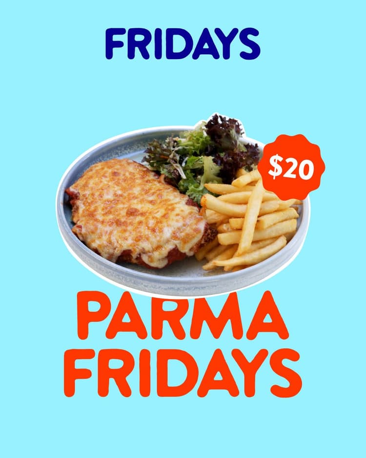 Parma Fridays + DJs | Happy Hour Drinks & Specials