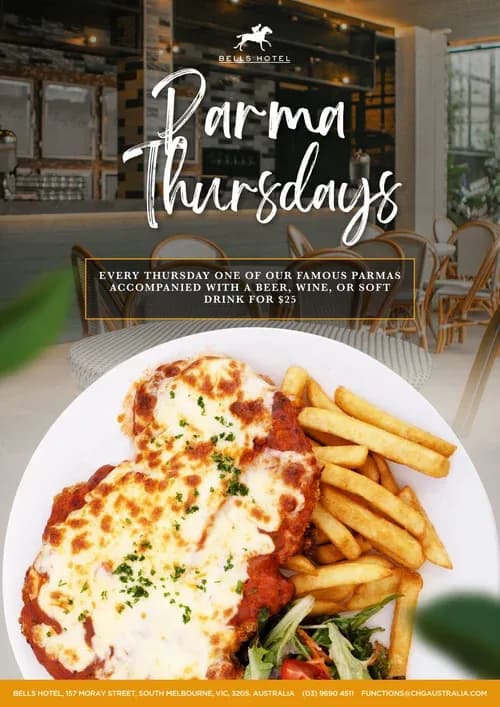 Parma Thursdays | Happy Hour Drinks & Specials
