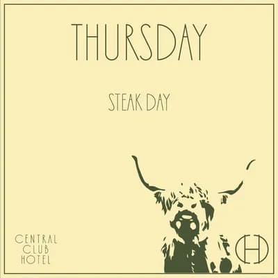 Steak Day | Happy Hour Drinks & Specials