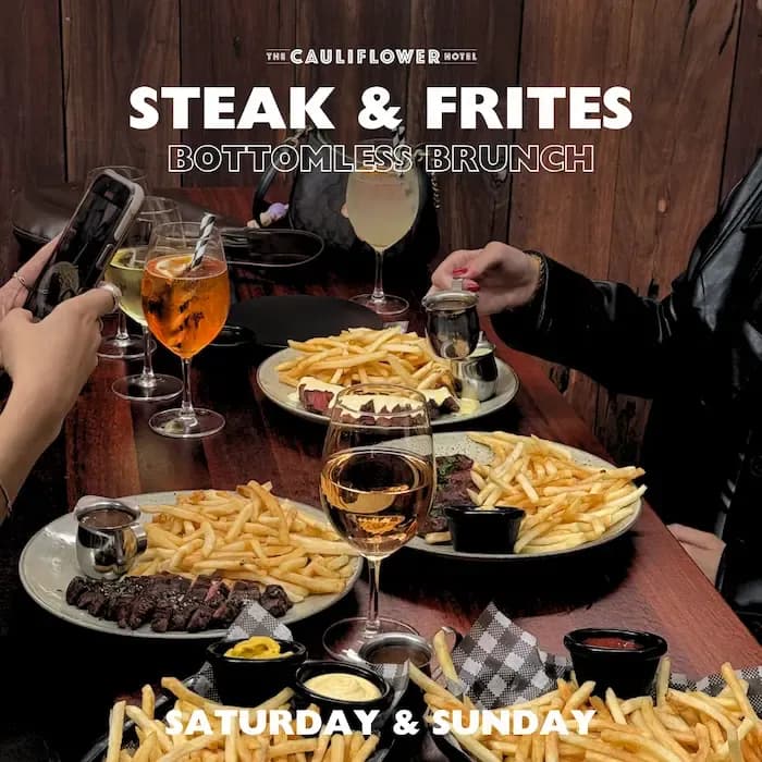 Weekend Steak & Frites | Happy Hour Drinks & Specials
