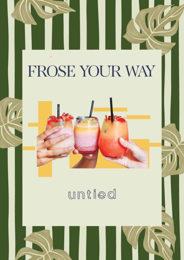 Frosé Your Way | Happy Hour Drinks & Specials