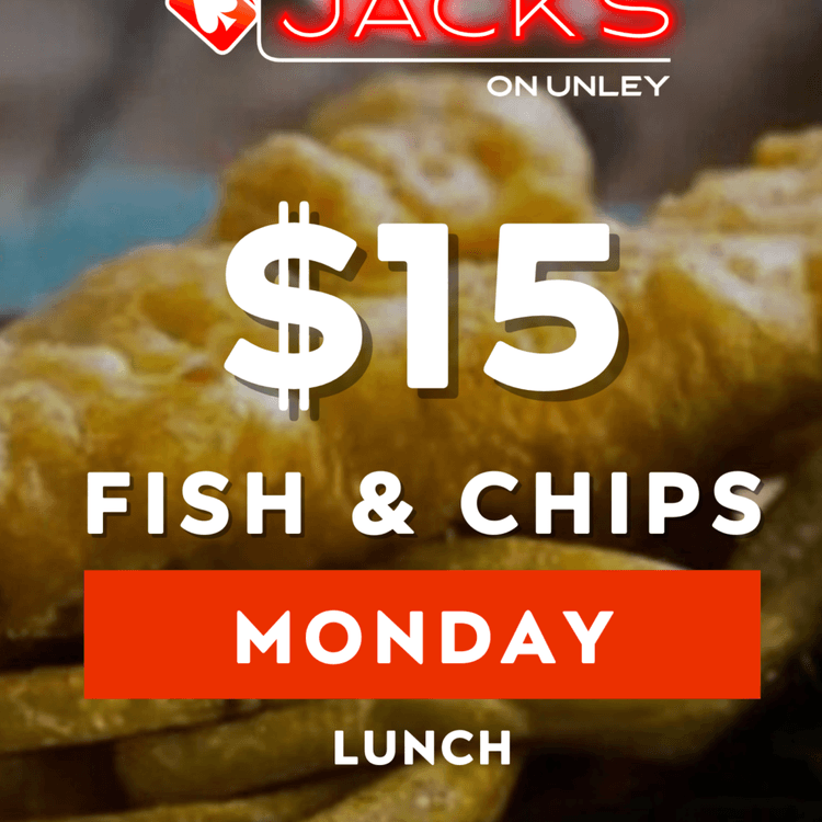 $15 Fish & Chips Mondays | Happy Hour Drinks & Specials