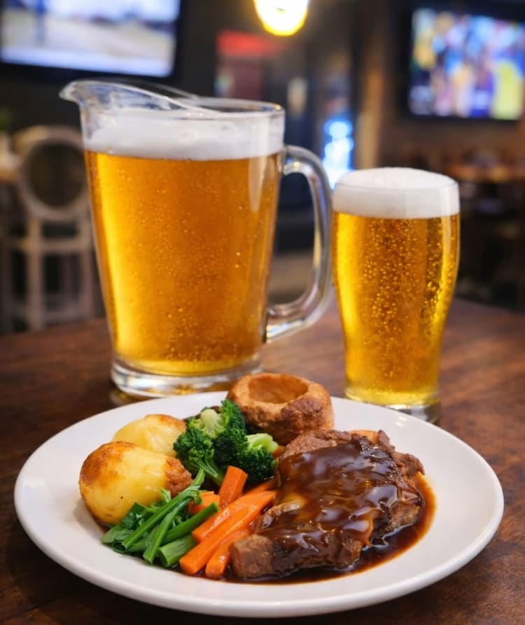 $10 Sunday roast | Happy Hour Drinks & Specials