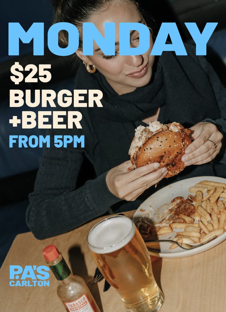 Burger Night | Happy Hour Drinks & Specials