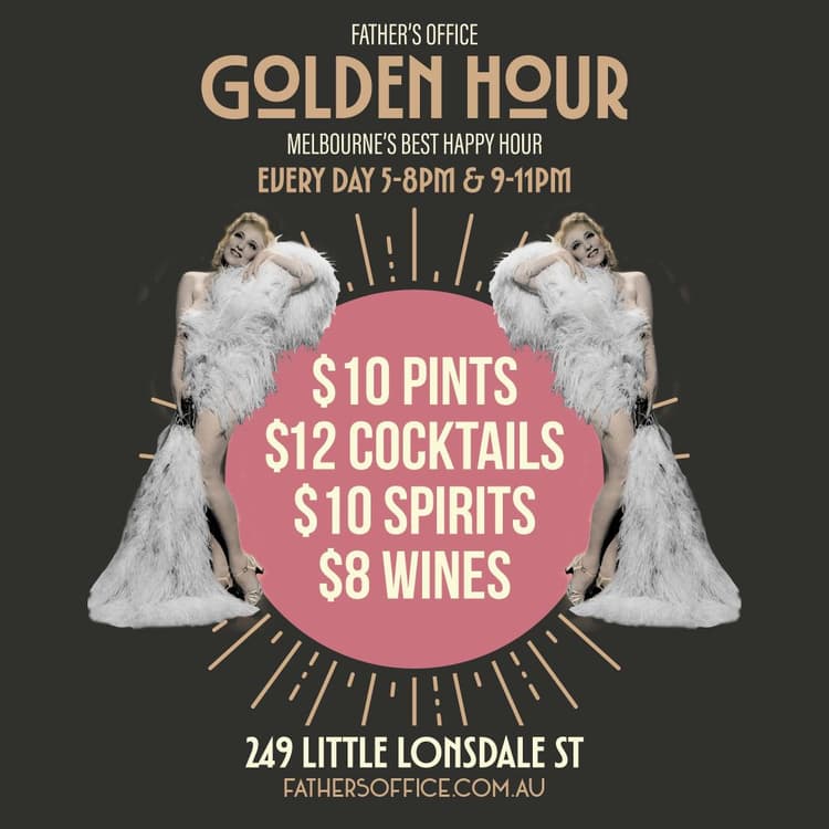 Flinders Lane's BEST HAPPY HOURS | Happy Hour Drinks & Specials