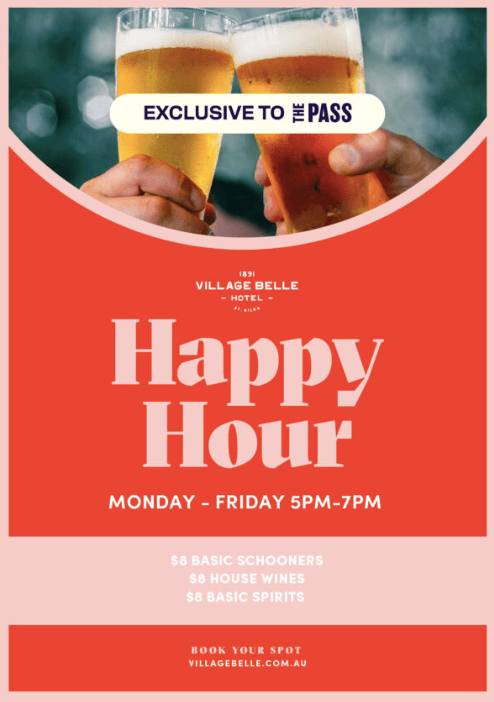 Happy Hour at The Belle! | Happy Hour Drinks & Specials