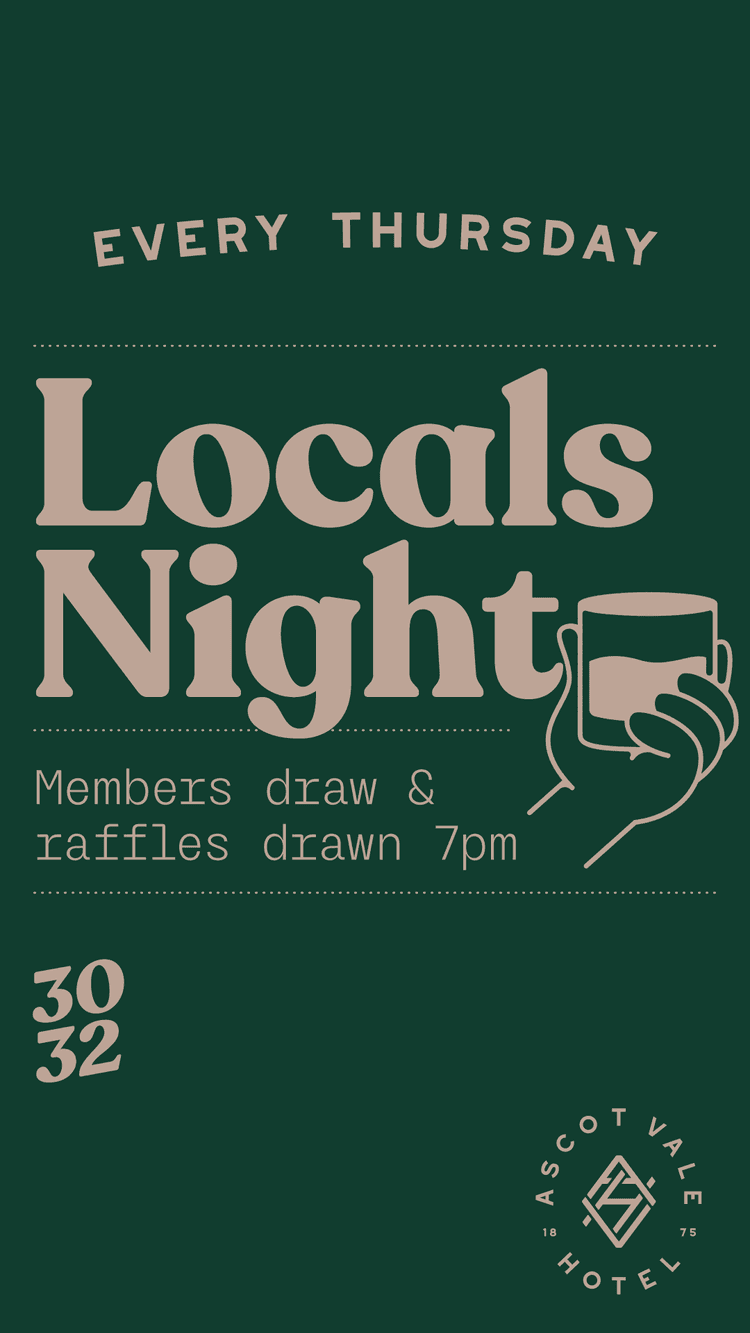 Locals Night | Happy Hour Drinks & Specials