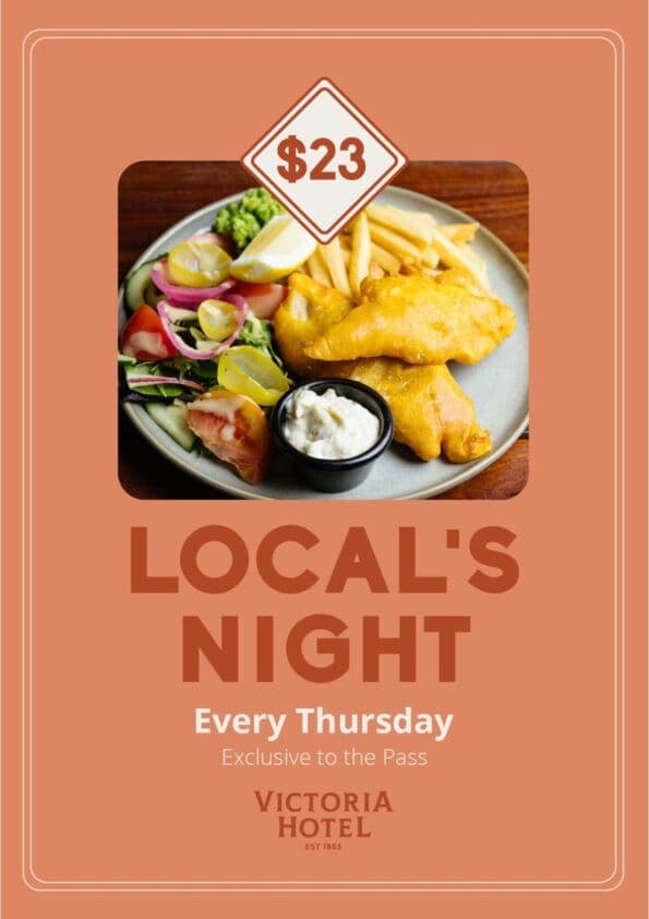 Locals Night | Happy Hour Drinks & Specials