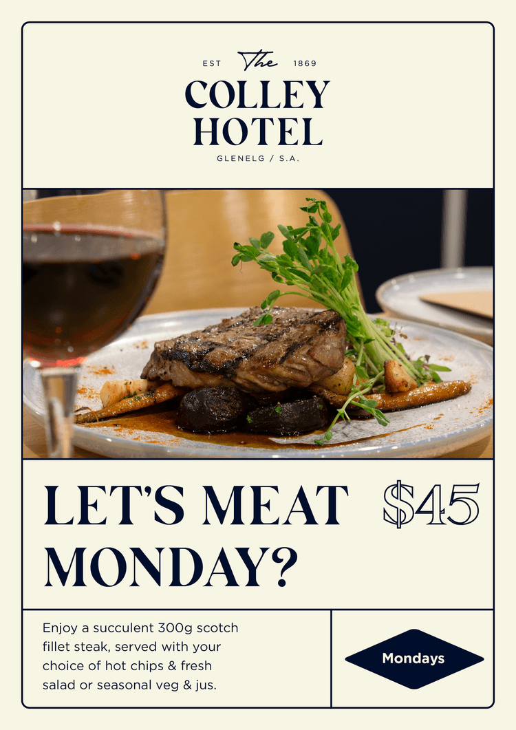 Lets Meat Mondays | Happy Hour Drinks & Specials