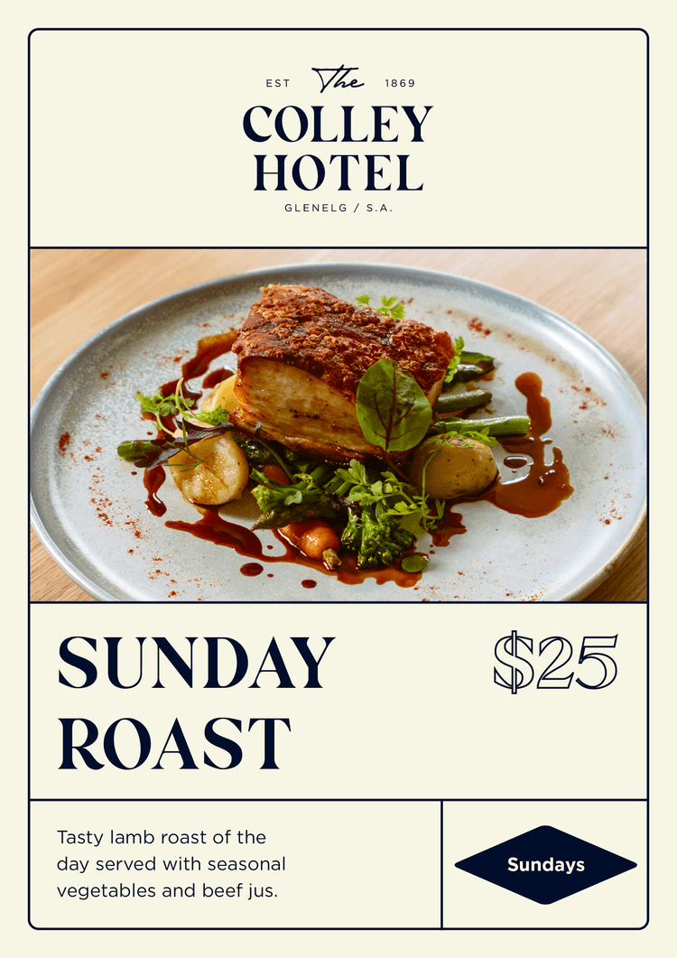 Sunday Roast | Happy Hour Drinks & Specials