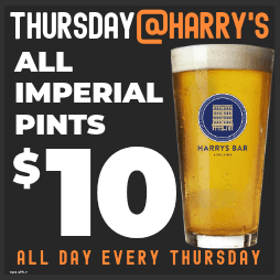 $10 Imperial Pints | Happy Hour Drinks & Specials