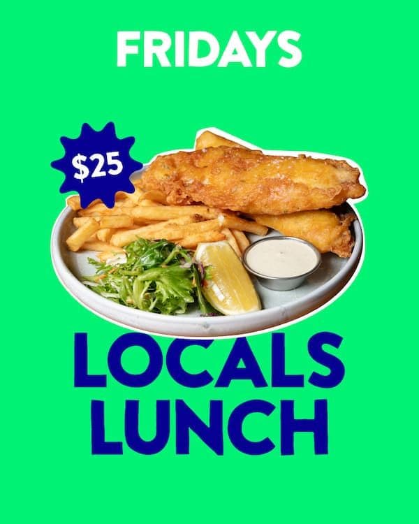 Fridays Local Lunch | Happy Hour Drinks & Specials
