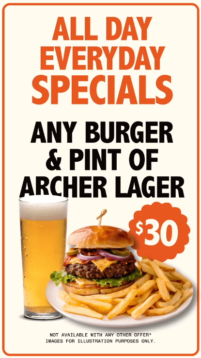 Burger & Pint | Happy Hour Drinks & Specials