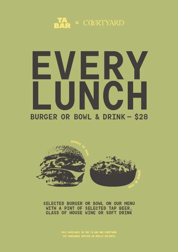 Lunch and Drink | Happy Hour Drinks & Specials