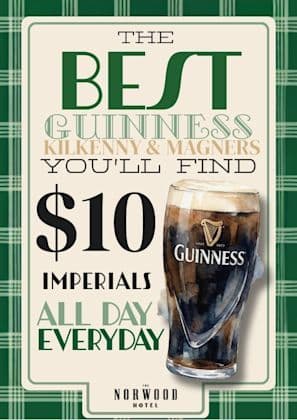 $10 Imperial Pints | Happy Hour Drinks & Specials