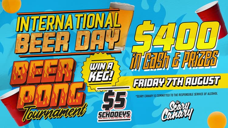 International Beer Day | Happy Hour Drinks & Specials