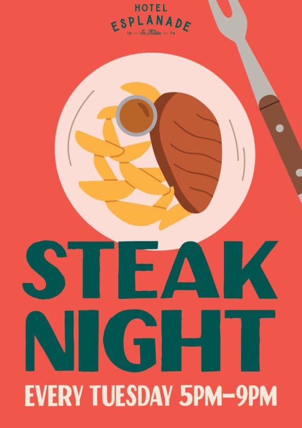 Steak Night | Happy Hour Drinks & Specials