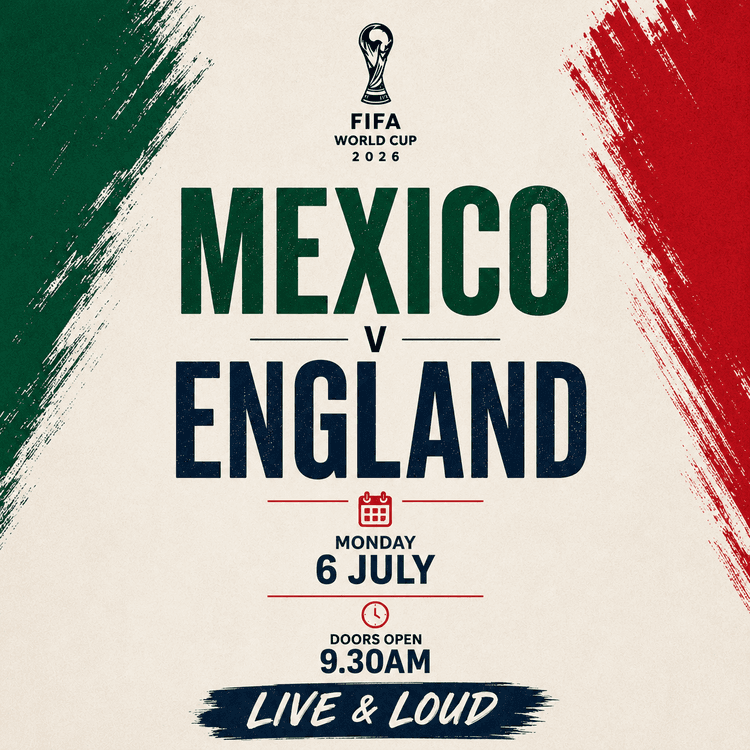 FIFA World Cup - Mexico v England | Happy Hour Drinks & Specials