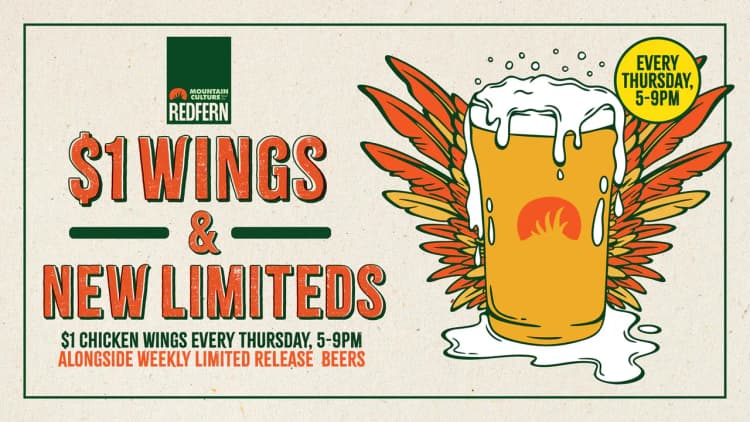 $1 Wings & New Limiteds | Happy Hour Drinks & Specials