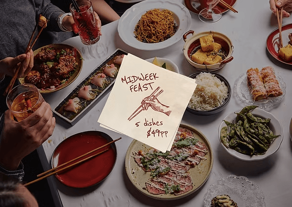 Midweek Feast | Happy Hour Drinks & Specials